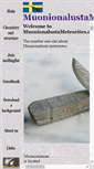 Mobile Screenshot of muonionalustameteorites.com